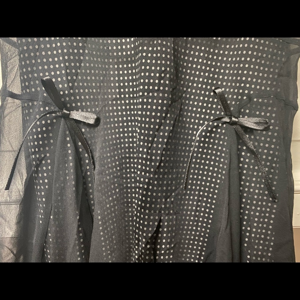 LAUNDRY by SHELLI SEGAL PETITES Black Dress size6 - Picture 5 of 13